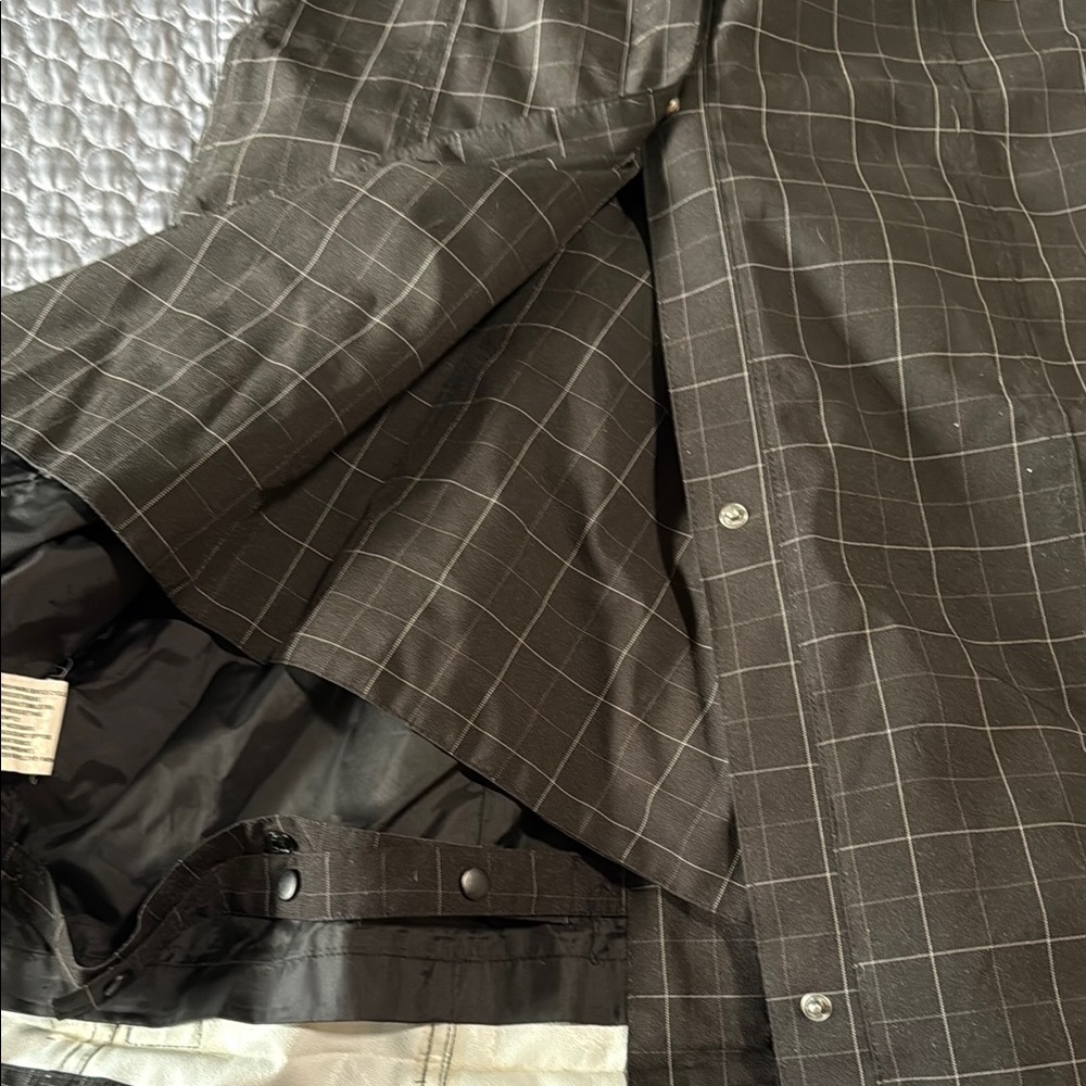 Kerrits Dark Gray Trench Coat - Picture 5 of 6